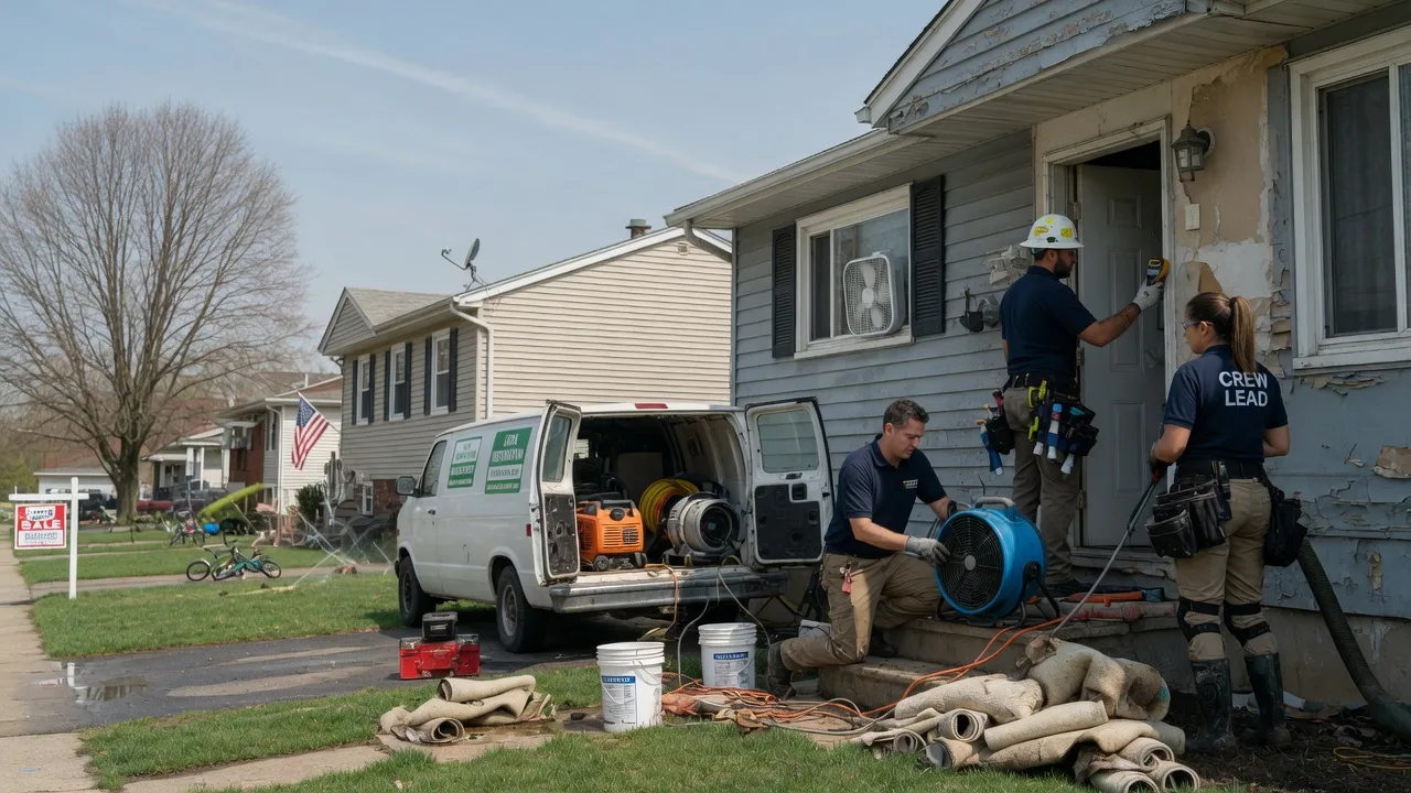 Flood Cleanup in Whitesville, NY near me